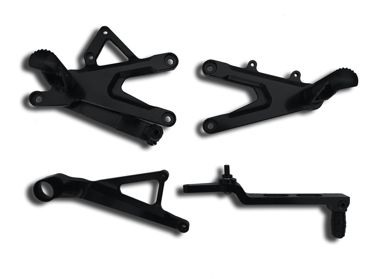Reposapiés traseros fijos Graves Motorsports Yamaha R1 2015-2023