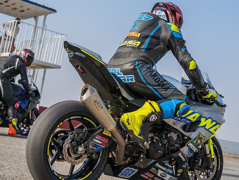 Spark Exhaust ZX6R Kawasaki ZX-6R 636 2009-2025 Konix Full system Titanium muffler GKA8822T