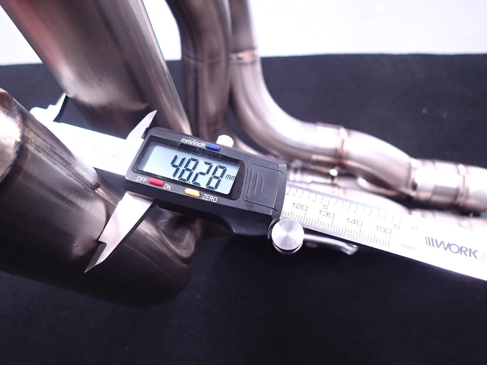 Vandemon Performance Kawasaki Ninja H2 & H2R Polished Titanium Exhaust System 2015-2024