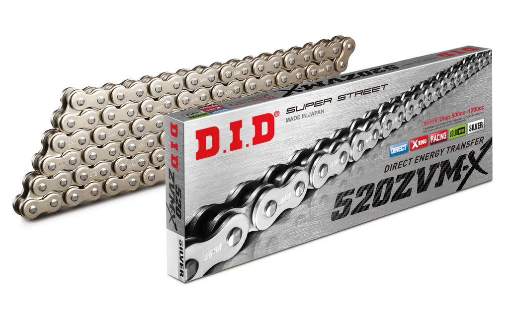 DID 520 ZVMX 120-Link Chain Race Street Chain – EDR Performance DID 520 ZVMX 120-Link Chain Race Street Chain – EDR Performance