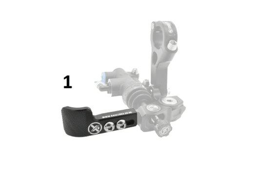 PALAS DE FRENO DE PULGAR RACETORX (PIEZA ADICIONAL)