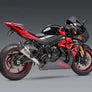 GSX-R1000 17-25 AT2 Stainless Slip-On Exhaust, w/ Stainless Muffler