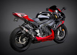 GSX-R600/750 11-26 R-77 Stainless Slip-On Exhaust, w/ Carbon Fiber Muffler