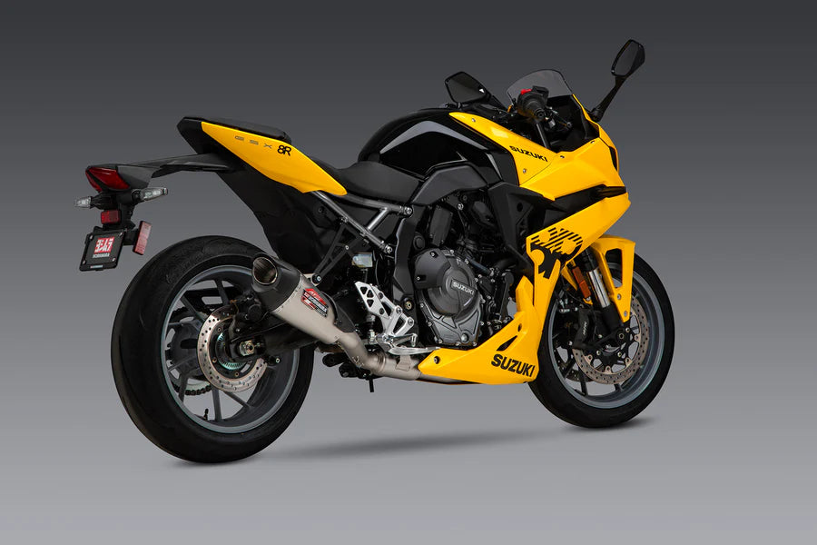 Yoshimura - GSX-8S/R/T/TT 23-26 AT2 Stainless Full Exhaust, w/ Stainless Muffler