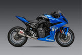 GSX-8S/R/T/TT 23-26 Race AT2 Stainless Full Exhaust, w/ Stainless Muffler