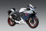 GSX-R600/750 2011-26 AT2 Stainless Slip-On Exhaust, w/ Stainless Muffler