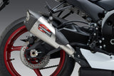GSX-R600/750 2011-26 AT2 Stainless Slip-On Exhaust, w/ Stainless Muffler