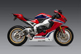 CBR1000RR/SP/SP2 17-26 AT2 Stainless Slip-On Exhaust, w/ Stainless Muffler