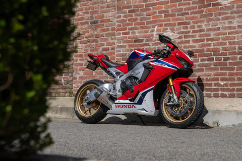 CBR1000RR/SP/SP2 17-26 AT2 Stainless Slip-On Exhaust, w/ Stainless Muffler