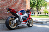 CBR1000RR/SP/SP2 17-26 AT2 Stainless Slip-On Exhaust, w/ Stainless Muffler