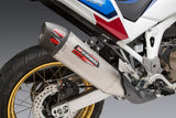 Africa Twin 20-26 RS-12 Stainless Slip-On Exhaust, w/ Stainless Muffler