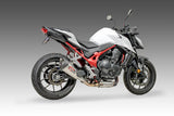 CB750 25-26 AT2 Stainless Slip-On Exhaust, w/ Stainless Muffler