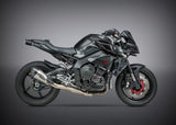 CBR500R 16-25 R-77 Stainless Slip-On Exhaust, w/ Stainless Muffler