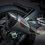 CBR500R 16-25 R-77 Stainless Slip-On Exhaust, w/ Stainless Muffler