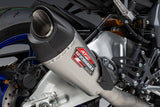 MT-09 21-26 / XSR 900 22-25 Race AT2 Stainless Full Exhaust, w/ Stainless Muffler