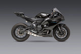 FZ/MT-07 15-26 / XSR700 18-24 / R7 22-26 Race R-77 Stainless Full Exhaust, w/ Stainless Muffler