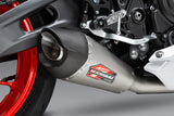 R7 22-26 / MT-07 17-26 Race AT2 Stainless Full Exhaust, w/ Stainless Muffler