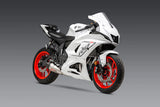 R7 22-26 / MT-07 17-26 Race AT2 Stainless Full Exhaust, w/ Stainless Muffler