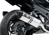 ZX-14R 12-25 Race R-77 Stainless Slip-On Exhaust, w/ Stainless Mufflers