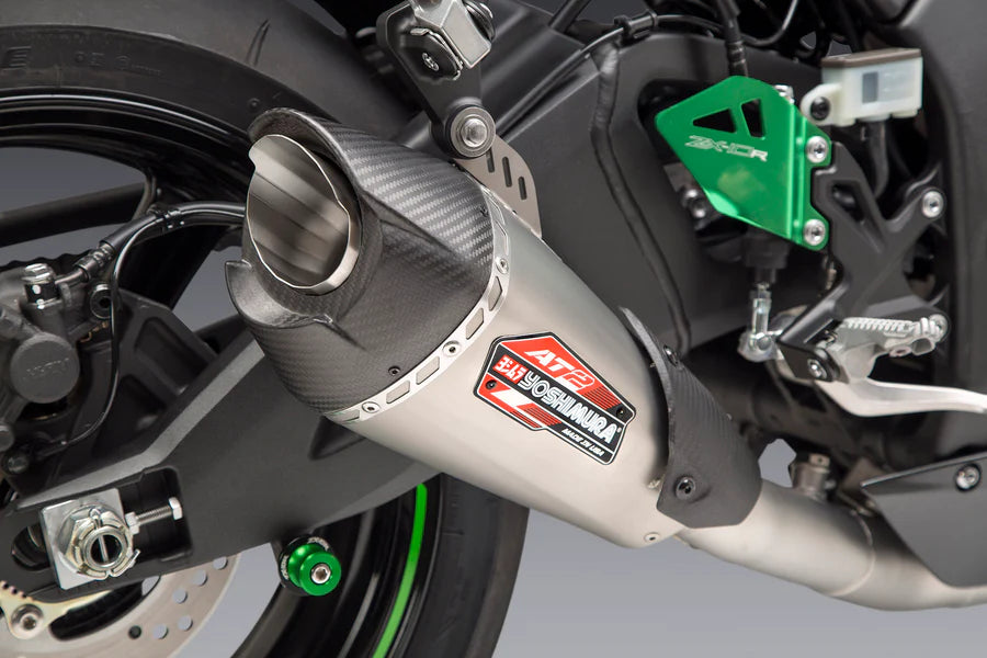ZX-10R/RR 21-26 Race AT2 Stainless 3/4 Exhaust, w/ Stainless