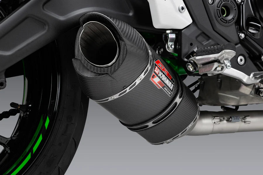 Yoshimura - NINJA/Z 650 17-26 Race AT2 Stainless Full Exhaust, w/ Carbon Fiber Muffler