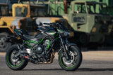 NINJA/Z 650 17-26 Race AT2 Stainless Full Exhaust, w/ Carbon Fiber Muffler