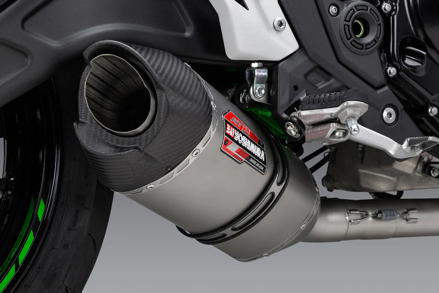 Yoshimura - NINJA/Z 650 17-26 Race AT2 Stainless Full Exhaust, w/ Stainless Muffler