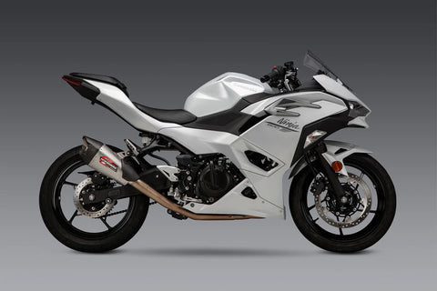 NINJA 500 / Z500 / NINJA 400 24-26 Race AT2 Stainless Full Exhaust, w/ Stainless Muffler