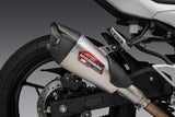 NINJA 500/400 / Z500/400 18-26 AT2 Stainless Slip-On Exhaust, w/ Stainless Muffler