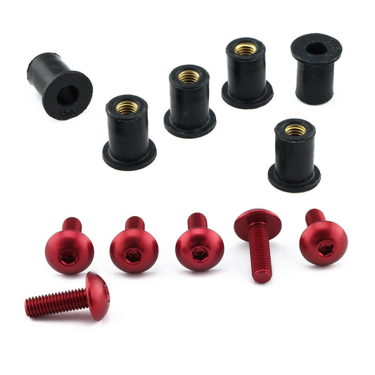 Kit de parabrisas de aluminio ProBolt de 6 pernos