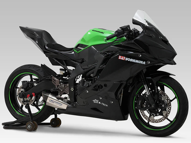 ZX-4R 23-26 / ZX-25R 21-23 Race Hepta Force Titanium Full Exhaust