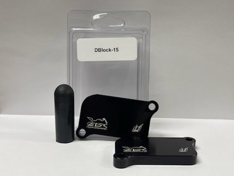 EDR Performance Block Off Plates | Honda Ducati Kawasaki Suzuki BMW Aprilia Yamaha