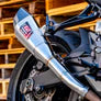 GSR750 2011-16 / GSX-S750 17-23 R-11 Stainless Slip-On Exhaust, w/ Stainless Muffler