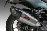 HAYABUSA 2021-26 Race R-11SQ-R Dual Stainless Slip-On Exhaust, w/ Stainless Mufflers