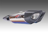 HAYABUSA 2021-26 Race R-11SQ-R Dual Stainless Slip-On Exhaust, w/ Titanium Mufflers