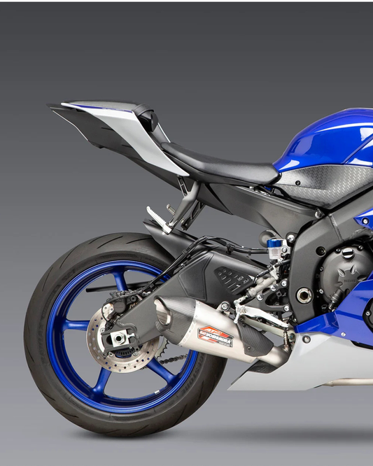 Yoshimura Race AT2 Stainless Full Exhaust, w/ Stainless Muffler - 2006+ YZF-R6
