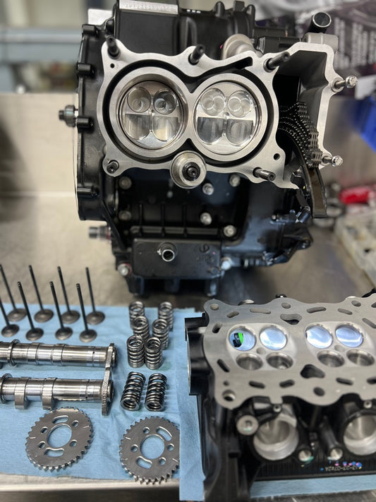 Culata con puerto CNC EDR Performance Ninja 400 Kawasaki 2018-2024