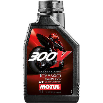 Aceite Motul 300v para carreras de carretera - 1 litro