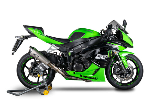 Escape completo de titanio Spark para Kawasaki ZX-6R 636 Konix EVO GKA8832