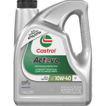 Castrol - Act Evo® Semi-Synthetic 4T Engine Oil - 1 U.S. gal