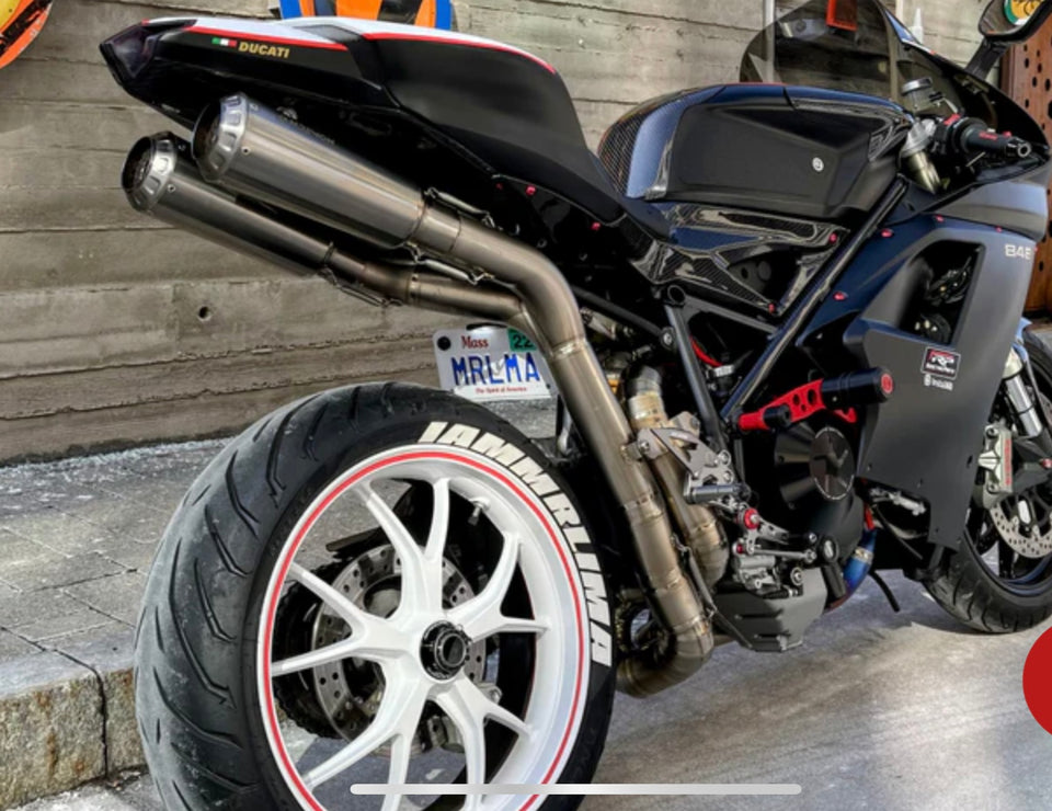 Vandemon Performance Ducati 848, 1098 Vandemon Titanium Exhaust