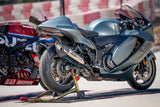 HAYABUSA 2021-26 Race R-11SQ-R Dual Stainless Slip-On Exhaust, w/ Titanium Mufflers