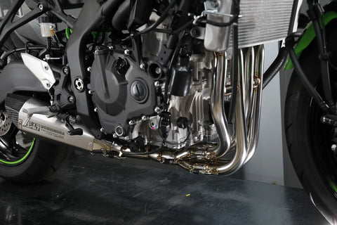 ZX-4RR 23-26 RACE STAINLESS FULL SYSTEM HEPTA FORCE TSS SATIN FINISH