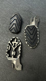 AKRAPOVIC Adventure Foot Pegs - Titanium