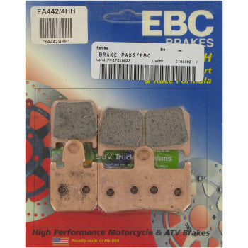 Pastillas de freno EBC FA442/4HH, Yamaha 