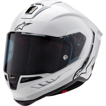 Casco Alpinestar Supertech R10 - Blanco brillante 