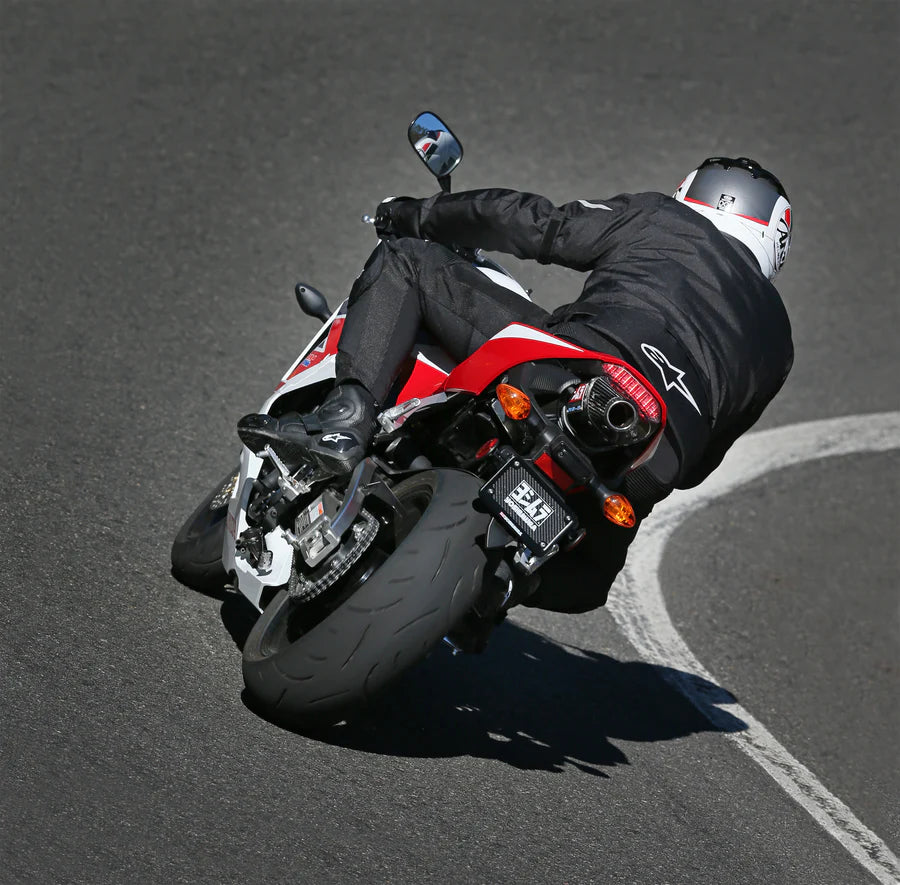 CBR600RR 09-26 RS-5 Stainless Slip-On Exhaust, w/ Carbon Fiber Muffler