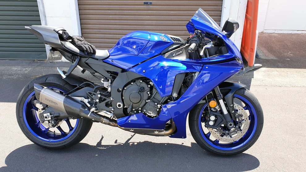 Vandemon Performance  Yamaha YZF-R1 & YZF-R1M Vandemon Titanium Exhaust System 2020-2025
