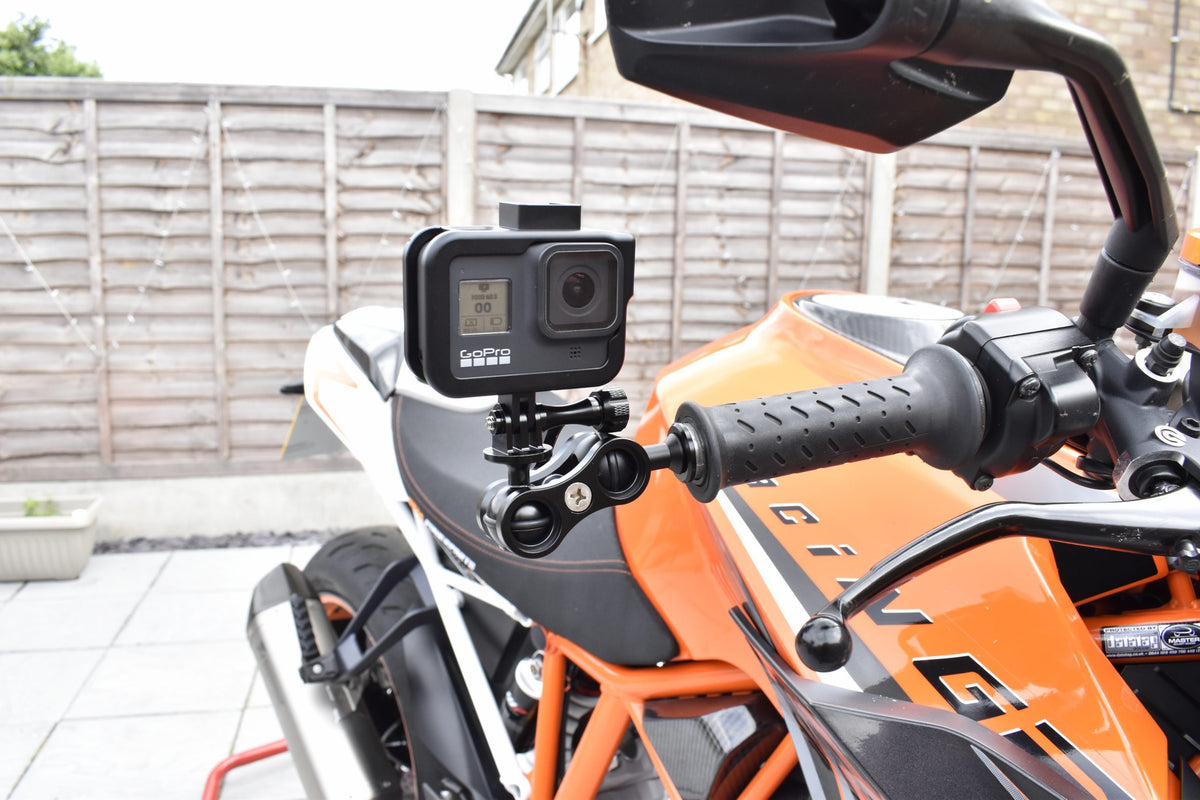 Kit de montaje de abrazadera de mariposa doble Racetorx GoPro/Insta360