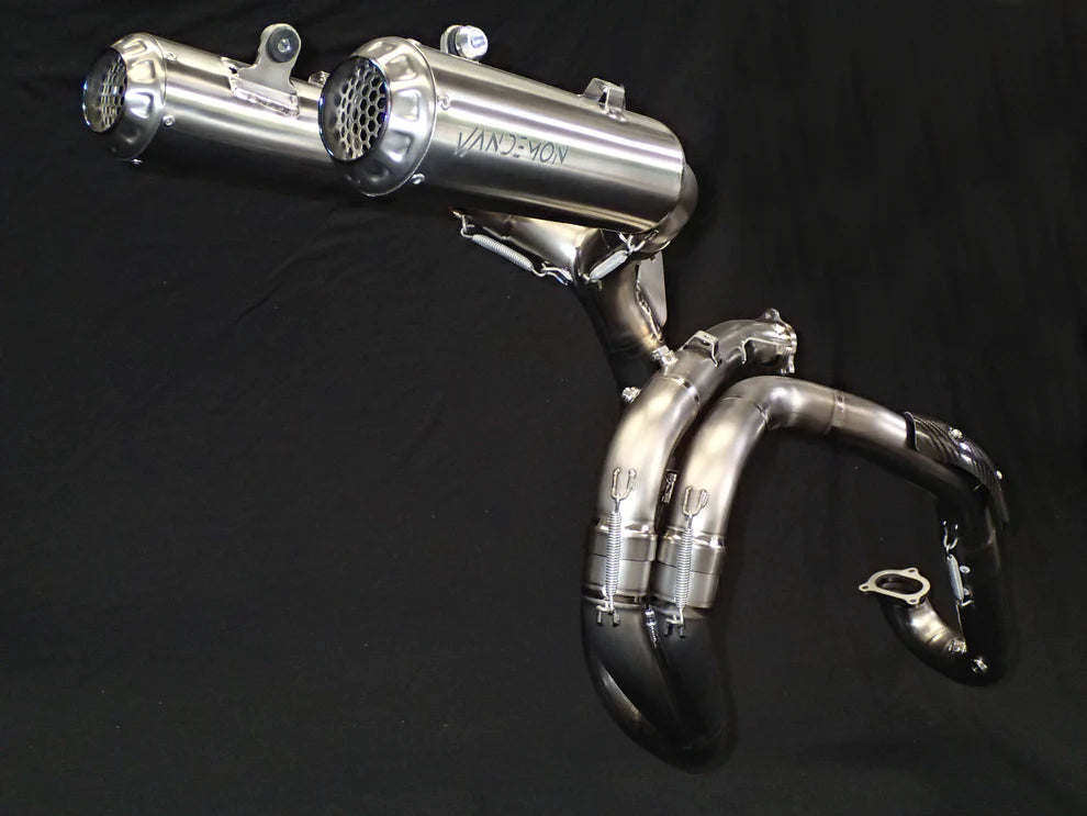 Vandemon Performance Ducati Hypermotard 950 & 950SP Full Titanium Exhaust System 2019-2024